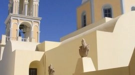 Santorini:  Katolička crkva - St John the Baptist 