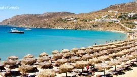 Mikonos: Plaža Kalo Livadi