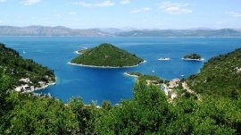 Mljet: Pogled na ostrvo Mljet