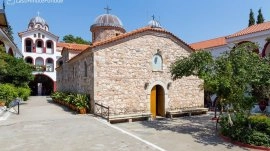Evia: Manastir Sveti David
