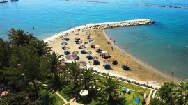 Limasol: Plaža