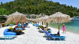 Alonisos: Plaža