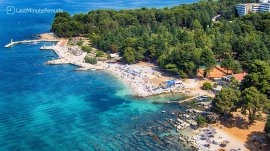 Poreč: Plaža Borik