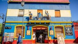 Buenos Aires: La Boca susedstvo