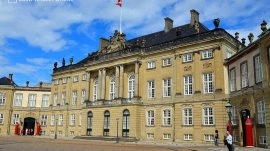 Kopenhagen: Amalienborg palata