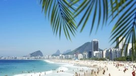Rio de Žaneiro: Plaža Copacabana