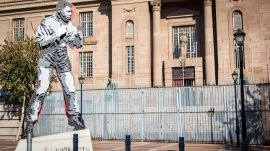 Johanesburg: Statua boksera