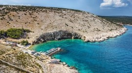 Cres: Koromačna plaža