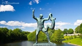 Oslo: Statua u parku Vigeland