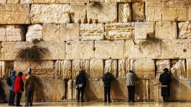 Jerusalim: Zid plača - molitva