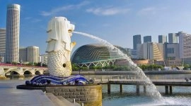 Singapur: Turistička atrakcija u parku Merlion