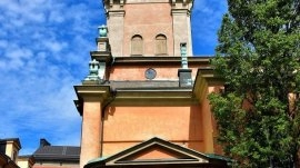 Stokholm: Sat kula na katedrali Storkyrkan
