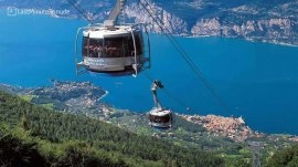Jezero Garda: Žičara sa planinskog venca Monte Baldo do jezera Garda