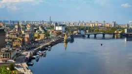 Kijev: Reka Dnjepar