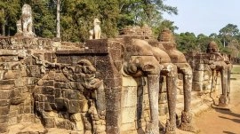 Angkor Wat: Terasa slonova