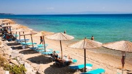 Kriopigi: Plaža