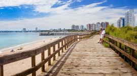 Montevideo: Plaža Punta del Este