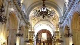 Montevideo: Metropolitan katedrala - unutrašnjost