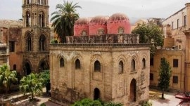Palermo: Crkva San Cataldo i zvonik crkve Santa Maria dell Ammiraglio