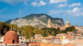 Palermo: Pogled na planinu Pelegrino