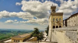 San Marino: Pogled na zgradu skupštine