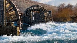 Trebinje: Točkovi na reci Trebišnjici