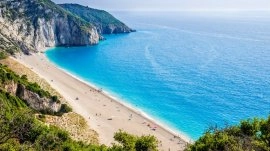 Lefkada: Plaža Milos 
