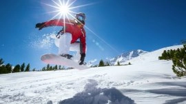 Kirchberg: Snowboarding