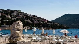 Neum: Plaža u Neumu