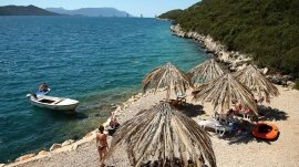 Neum: Plaža u Neumu