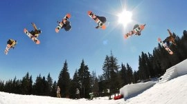 Pamporovo: Snowboarding