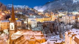 Bad Gastein: Grad noću