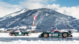 Zell am See: Auto trke na ledu