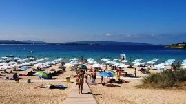 Kiten: Pogled na plažu