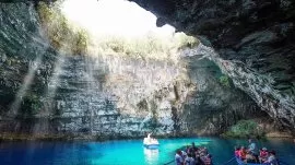 Kefalonija: Pećina Melisani 