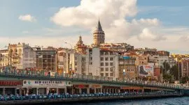 Istanbul: Galata most