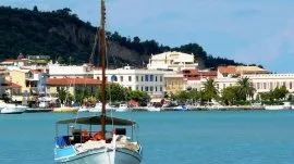 Zakintos: Pogled na luku Zantea, glavnog grada ostrva