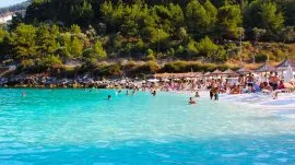 Tasos: Mermerna plaža