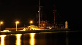 Pefkohori: Pefkohori noću