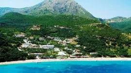 Parga: Plaža Lihnos