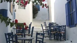Ios: Taverna u Hori
