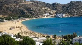 Ios: Plaža Milopotas