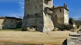 Atos: Stara vizantijska kula - Uranopolis