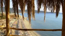 Halkidiki: Plaža u Sartiju