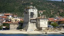 Halkidiki: Stara vizantijska kula - Uranopolis