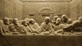 Krakov: Tajna večera, reljef u soli