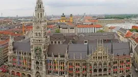 Minhen: Marienplatz M&uuml;nchen