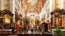 Ljubljana: Unutra&scaron;njost Franjevačke crkve