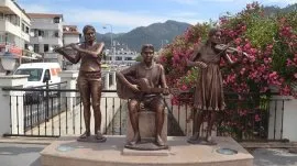 Marmaris: Skupltura muzičari