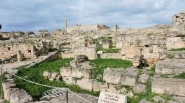 Egina: Lokalitet Kolona